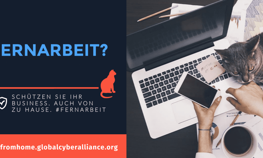 GCA German Work From Home Banner