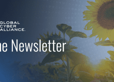 GCA June Newsletter Banner sunflower