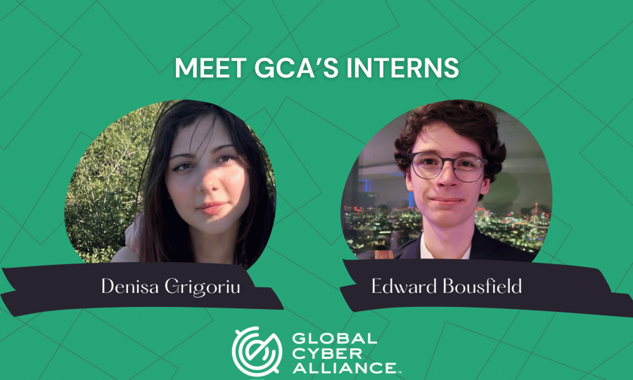 An interview with GCA interns Denisa Grigoriu and Edward Bousfield