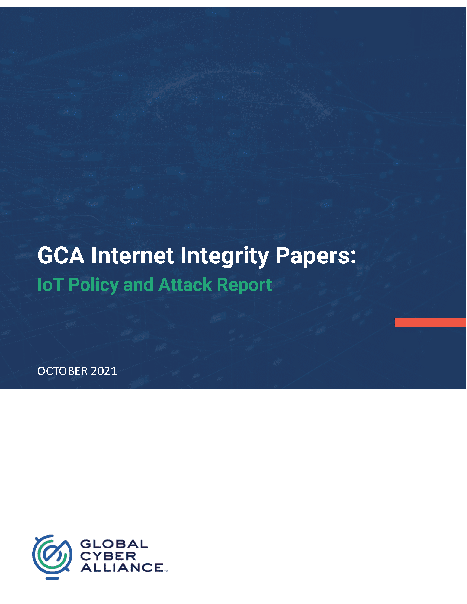 IoT Policy and Attack Report Cover Image
