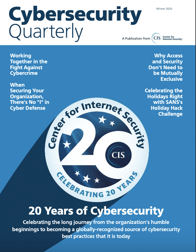CIS quarterly cover
